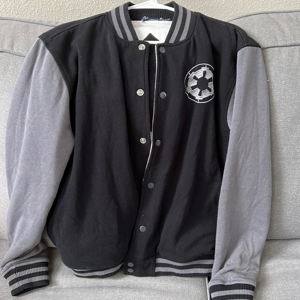 Star Wars reversible varsity jacket